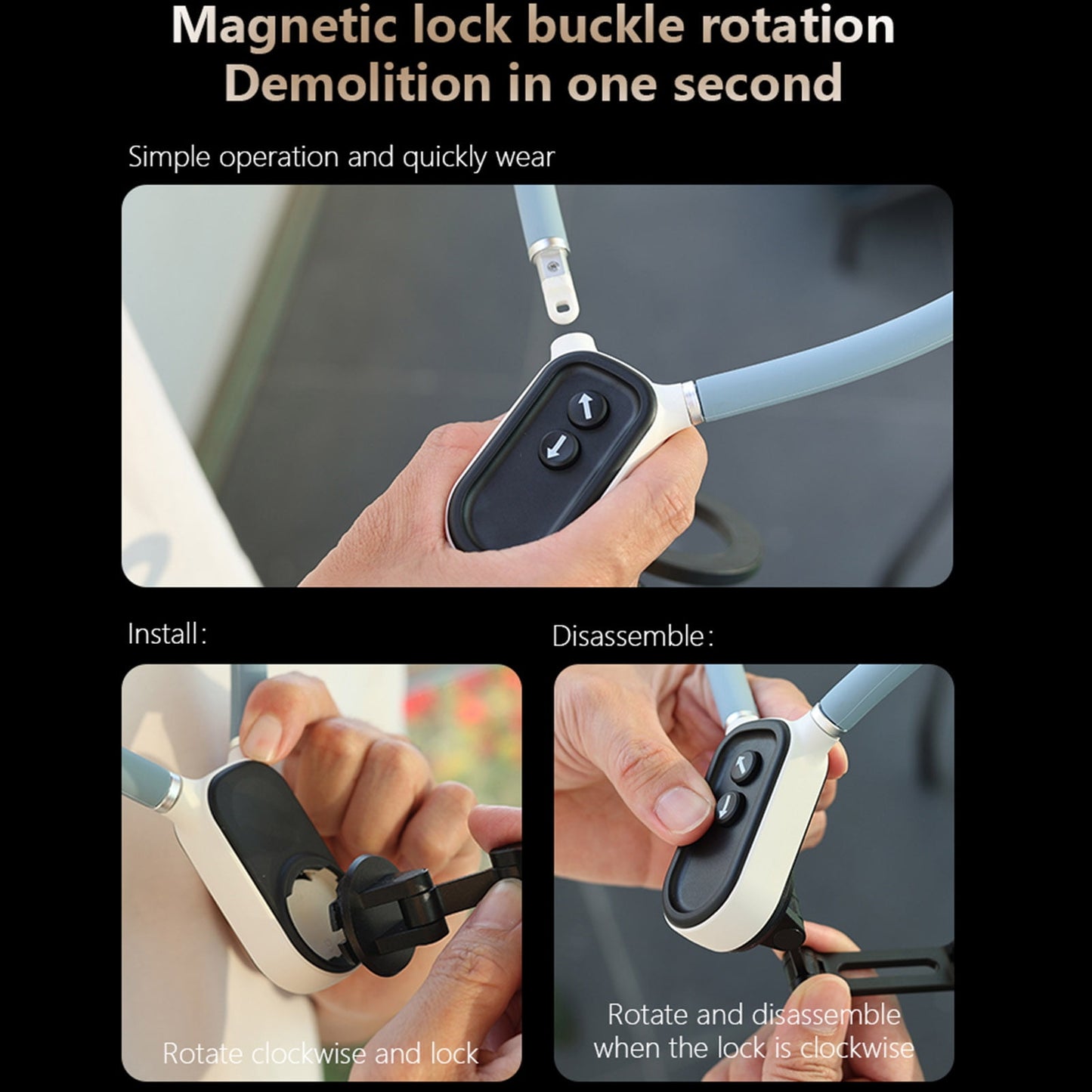 Magnetic Phone Neck Holder